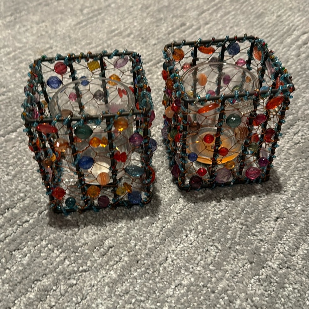 decorative candle holders